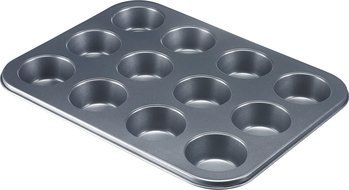 Westmark 32902270 Baking Tin 12 Cupcakes and Muffins Pan Bakeware, Gray