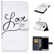 UNEXTATI Galaxy S7 Edge Case, Premium Wallet Case with Black Cover, Card Slot, Kickstand Function, Magnetic Closure... N22