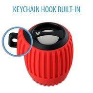 V7 SP5100-BT-BLK-1NC Bluetooth Water Resistant Rechargeable 3W Speaker with Built-In Mic N8