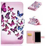 UNEXTATI Galaxy S7 Edge Case, Premium Wallet Case with Black Cover, Card Slot, Kickstand Function, Magnetic Closure... N27