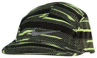 Nike Unisex AW84 Graphic Adjustable Running Hat, Volt/Black, Adjustable