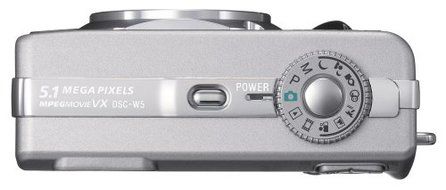 Sony Cybershot DSCW5 5.1MP Digital Camera with 3x Optical Zoom (OLD MODEL) N5