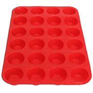 Silicone Mini Muffin Pans, Cupcakes Pan Shape, Non-Stick 24 cup N6