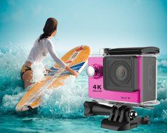 ALISAN 2.0-Inch Perfect Ultra HD 4K 12MP Sports Action Camera WiFi Camera Underwater Camera 170&deg; Wide -angle lens... N3