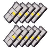Wholey Roomba Hepa Filters Roomba 3-armed Side Brushs and Tangle-free Debris Extractor for Roomba 800 900 Series... N9