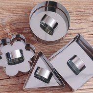 Cake Mold For Baking Set of 4 Mousse Forming Ring Stainless Steel N4