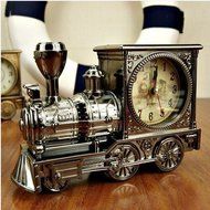 Alarm Clock Classic British train shape Watch Upscale Furnishings Boutique N5
