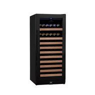 KingsBottle PRO Series 25 Bottle Single Zone Wine Cooler, Black N38