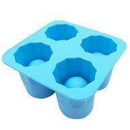 TrendBox DIY Silicone Ice Cube Mould Mold Tray Maker Freeze Soft For Chocolate Baking Pudding Cake Jelly Parties... N17