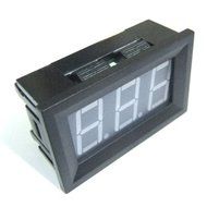 RioRand DC Amp Current Meter 0-10A Electrical Measure Digital Display Bule LED DC4-30V Powered N2