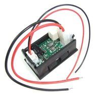 RioRand DC Amp Current Meter 0-10A Electrical Measure Digital Display Bule LED DC4-30V Powered N4