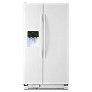 Amana ASD2575BRW 25.5 Cu. Ft. White Side-By-Side Refrigerator - Energy Star