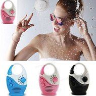 Random color Portable Bathroom Water-resistant AM/FM Mini Shower Music Radio Christmas Gift
