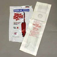 12 Dirt Devil Type E Broom Vac Upright Vacuum Cleaner Bags, Generic For Dirt Devil Part 3070147001, and 3070148001...