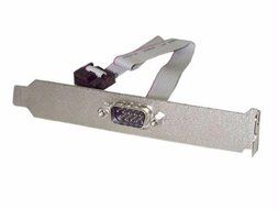 STARTECH.COM StarTech.com 16in (40cm) 9 Pin Serial Male to 10 Pin Motherboard Header Slot...