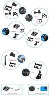 E-step 2.35 Inch HD Touchscreen 170&deg;Wide Angle Lens 1080P Wifi Waterproof Shockproof Smart Sports Action Camera... N5