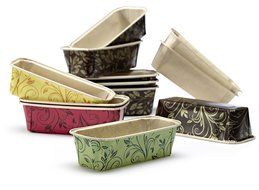 Paper Bakeware Loaf Pan,bake your Loafs Cakes, Banana Cake, Seed Bread. Anything you wish to bake in a rectangular... N4