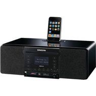 Sangean DDR-63 WiFi Internet Radio/FM-RBDS/Aux-in/CD/USB/SD All-in-One Tabletop Wooden Cabinet Musical System...