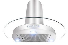 AKDY New 30" European Style Wall Mount Stainless Steel Range Hood Vent Push Button Control AZ-SG-10D1 30" N2