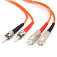 StarTech.com 3m Multimode 62.5/125 Duplex Fiber Patch Cable LC-ST (FIBLCST3) N11