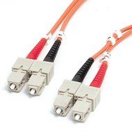 StarTech.com 3m Multimode 62.5/125 Duplex Fiber Patch Cable LC-ST (FIBLCST3) N12