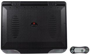 Rockville RVM18FD-BK 18&quot; TFT Black Flip Down Car Monitor w/ USB/SD/Video Games N19