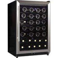 midea WHS-169WE(N) 45-Bottle Wine Cooler, Stainless Steel N2