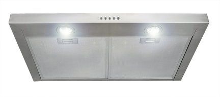 FIREBIRD New 30-Inch 3-Speed Stainless Steel Slim Under Cabinet Range Hood FB-SS5710Y (Silver) N2