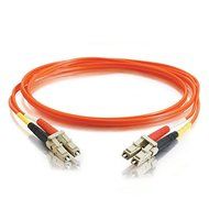 C2G / Cables to Go 36432 LC/LC LSZH Duplex 62.5/125 Multimode Fiber Patch Cable (2 Meters, Orange)