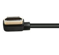 Ysimda Ultra Slim Flexible Series One Port Saver 90 Degree Right- Angle A to A HDMI 2.0 High-speed Cable, 3ft,... N2