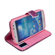 Galaxy S5 Case, Firefish Book-style Flip PU Leather Wallet [Kickstand] [Magnetic Closure] [Card Slots] [Scratch... N124