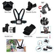 Kitway Sports Accessories Kit for GoPro HERO 4 / 3+ / 3 / 2 / 1 / SJ4000 / SJ5000 / SJ6000 (50-in-1) N6