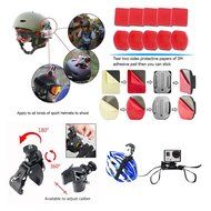 Kitway Sports Accessories Kit for GoPro HERO 4 / 3+ / 3 / 2 / 1 / SJ4000 / SJ5000 / SJ6000 (50-in-1) N7