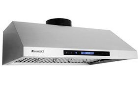 XtremeAir PX12-U30 Under Cabinet Mount Range Hood with 900 CFM Baffle Filter/Grease Drain Tunnel, 30"