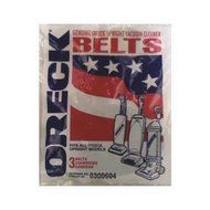 Oreck Commercial 030.0604 3-Pack Oreck Vacuum Belts N2