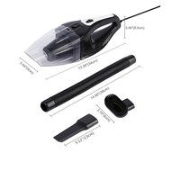 Car Vacuum Cleaner 120W, iTavah 12V 4000PA Suction Portable Handheld Wet Dry Auto Hand Vacuum (ORANGE),14.7FT(...