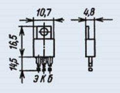 Transistors silicon KT819A analogue 2N6288, 2N6289, BD291, BD663 USSR 6 pcs N2