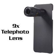 5 in 1 Mobile Phone Lens Kit, [9X Telephoto Telescope] [0.63x Wide Angle] [0.4X Super Wide Angle ] [180&deg; Fisheye... N12