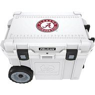 New PELICAN CC-19324-45QWT University of Alabama Crimson Tide Elite Wheeled Cooler