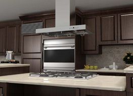 Z Line KE2i-30 Stainless Steel Island Mount Range Hood, 30-Inch N4