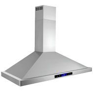 AKDY&reg; 48" Wall Mount Stainless Steel Touch Screen Control Baffle Filters Kitchen Vent Range Hood N4