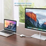 [Upgraded Version 4K] AIFFECT 2 in 1 Mini DP to HDMI &amp; VGA 4K Adapter Cable ( Compatible with Thunderbolt ) for... N2