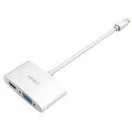 [Upgraded Version 4K] AIFFECT 2 in 1 Mini DP to HDMI &amp; VGA 4K Adapter Cable ( Compatible with Thunderbolt ) for... N3