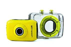 Emerson EVC355BK HD Sports Action Video Camera Kit With Waterproof Case N14