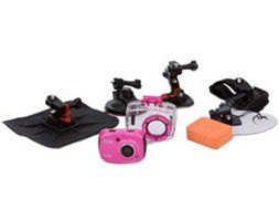 Vivitar DVR787-PNK-KIT-WM Action Digital Video Recorder, Pink Video Camera with 2-Inch LCD N3