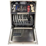 AGA AMPROTTDWSS Professional 24" Energy Star Fully Integrated Tall Tub Dishwasher with 15 Place Setting Quiet... N3
