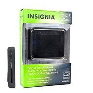 Insignia 3.5-inch Portable LCD Digital Photo Frame, Black