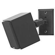 Pinpoint Mounts AM20-Black Universal Home Theater Speaker Wall Ceiling Mount with Electrical Box Installation... N4