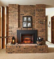 Outdoor Great Room 29" Electric Fireplace Insert Heater