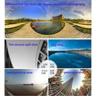 SSstar Cube 360 Sports Video Camera WIFI H.264 360 Degrees Panorama Camera 360x190&deg;Large Panoramic Shot Sports... N10